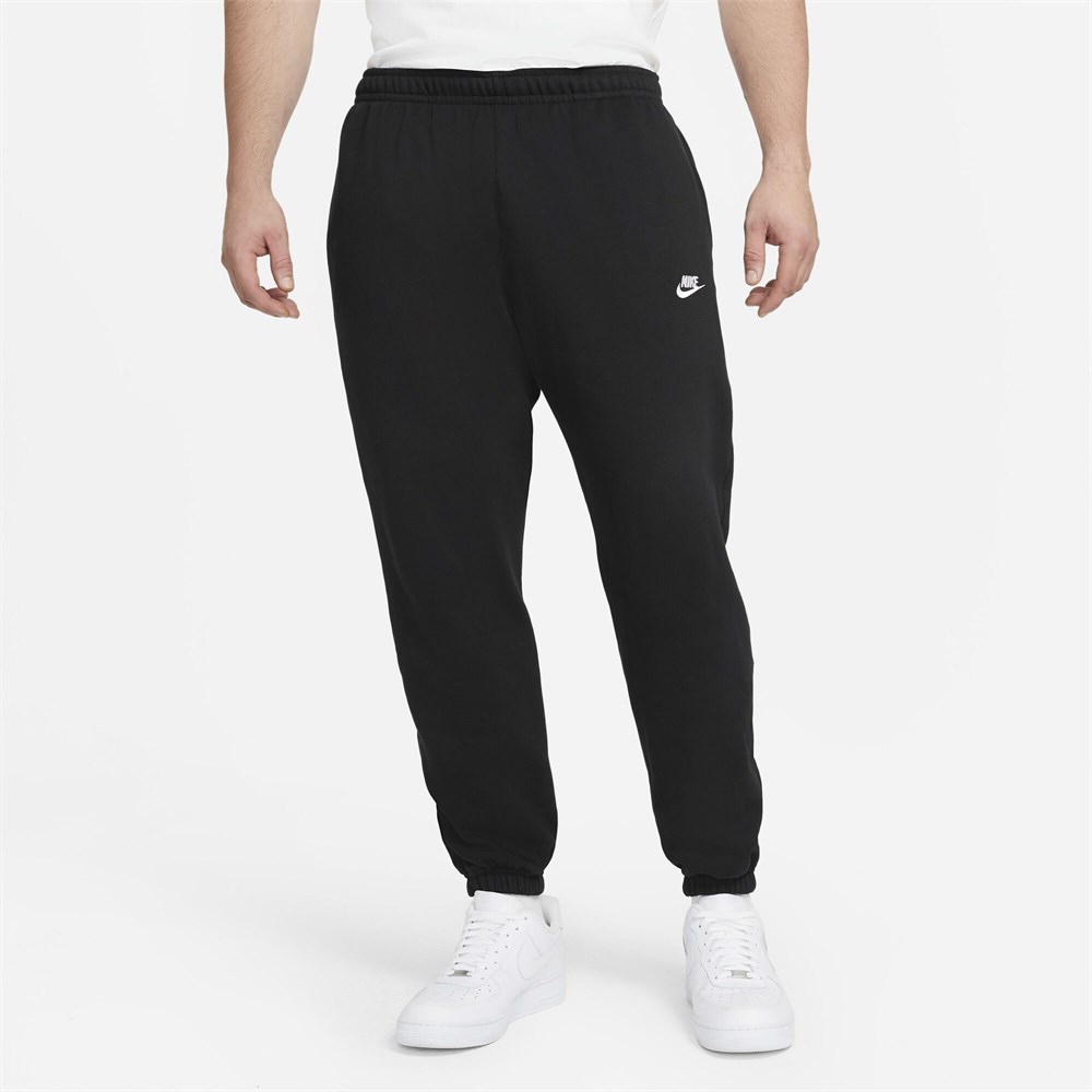 Купить оптом Брюки Nike M NSW CLUB PANT CF BB BV2737-010 BLACK/BLACK/WHITE Male BV2737-010 - фото 93123