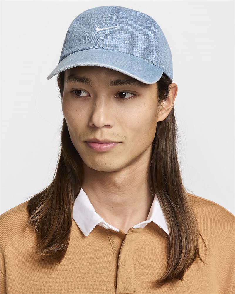 Купить оптом Кепка Nike U NK CLUB CAP U CB DENIM 24 L HF0383-429 AEGEAN STORM/THUNDER BLUE/WHITE Unisex-XL HF0383-429 - фото 93249