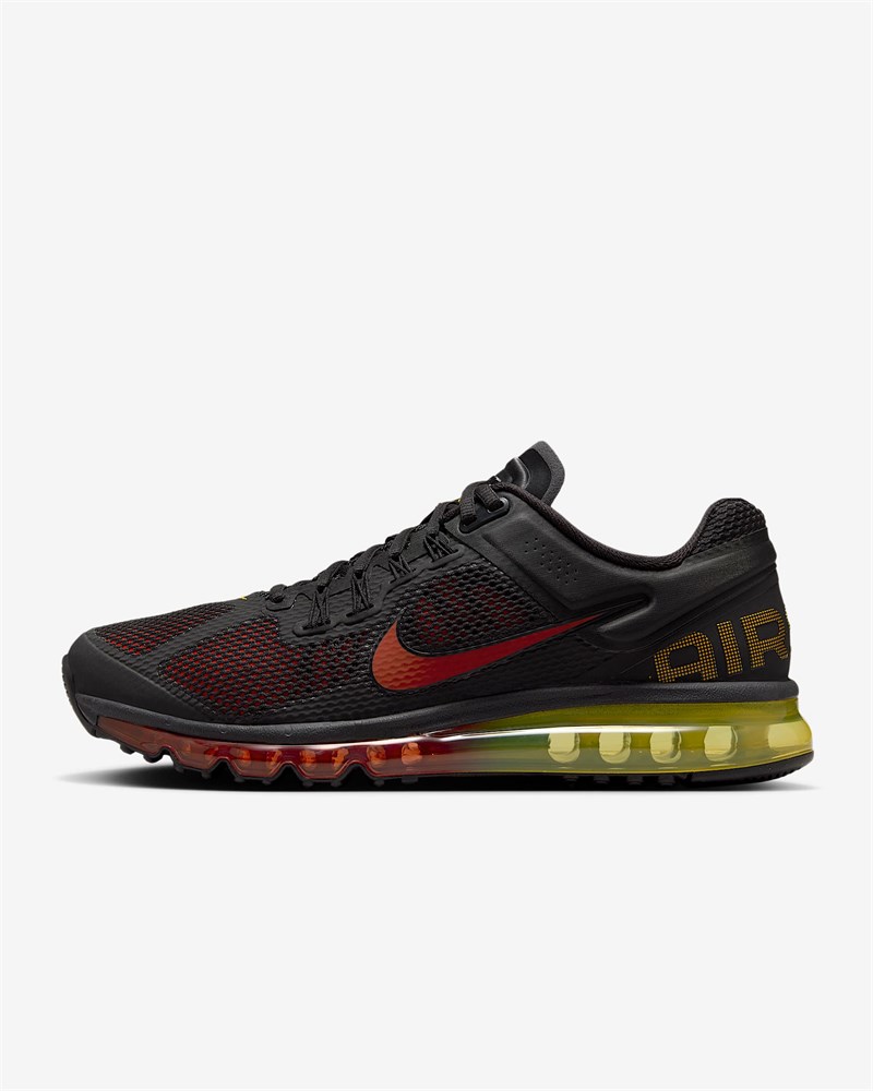 Купить оптом Кроссовки Nike AIR MAX 2013 HF3660-002 BLACK/UNIVERSITY RED-LASER ORANGE Male HF3660-002 - фото 93252
