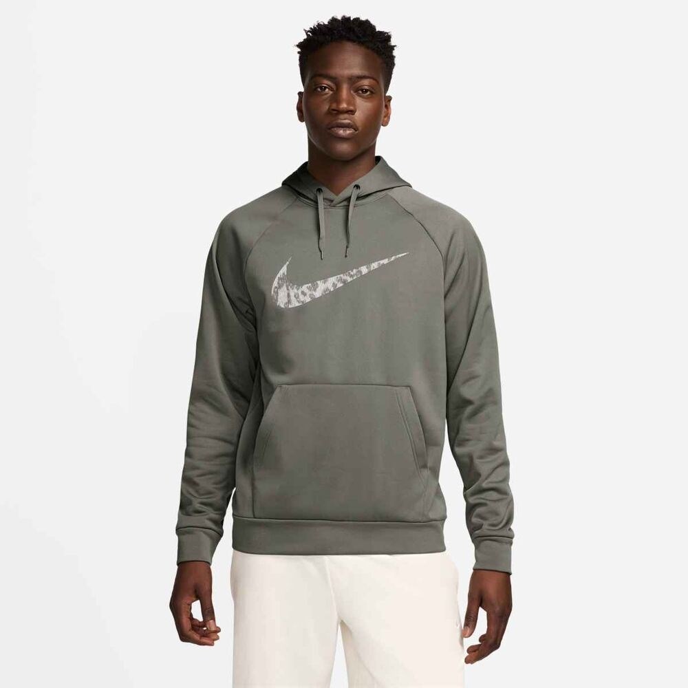 Купить оптом Толстовка Nike M NK TF THERMA PO HOODIE PRINT HJ3108-320 LIGHT ARMY/LIGHT ARMY Male HJ3108-320 - фото 93272