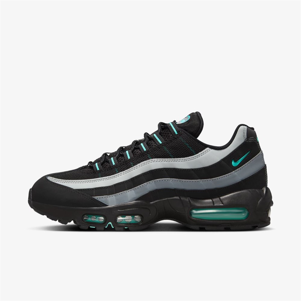 Купить оптом Кроссовки Nike AIR MAX 95 HV6062-001 BLACK/AURORA GREEN-COOL GREY Male HV6062-001 - фото 93277