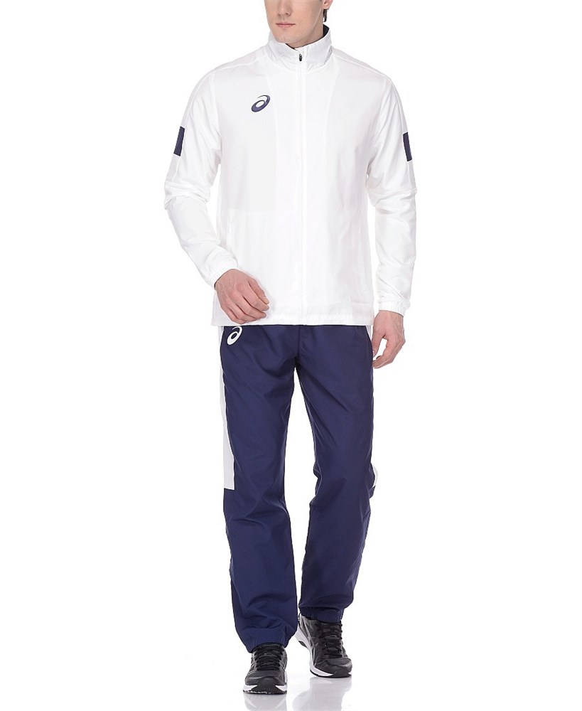 Купить оптом Костюм спортивный (толстовка+брюки) Asics MAN LINED SUIT 156853-0001 REAL WHITE Unisex 156853-0001 - фото 93477