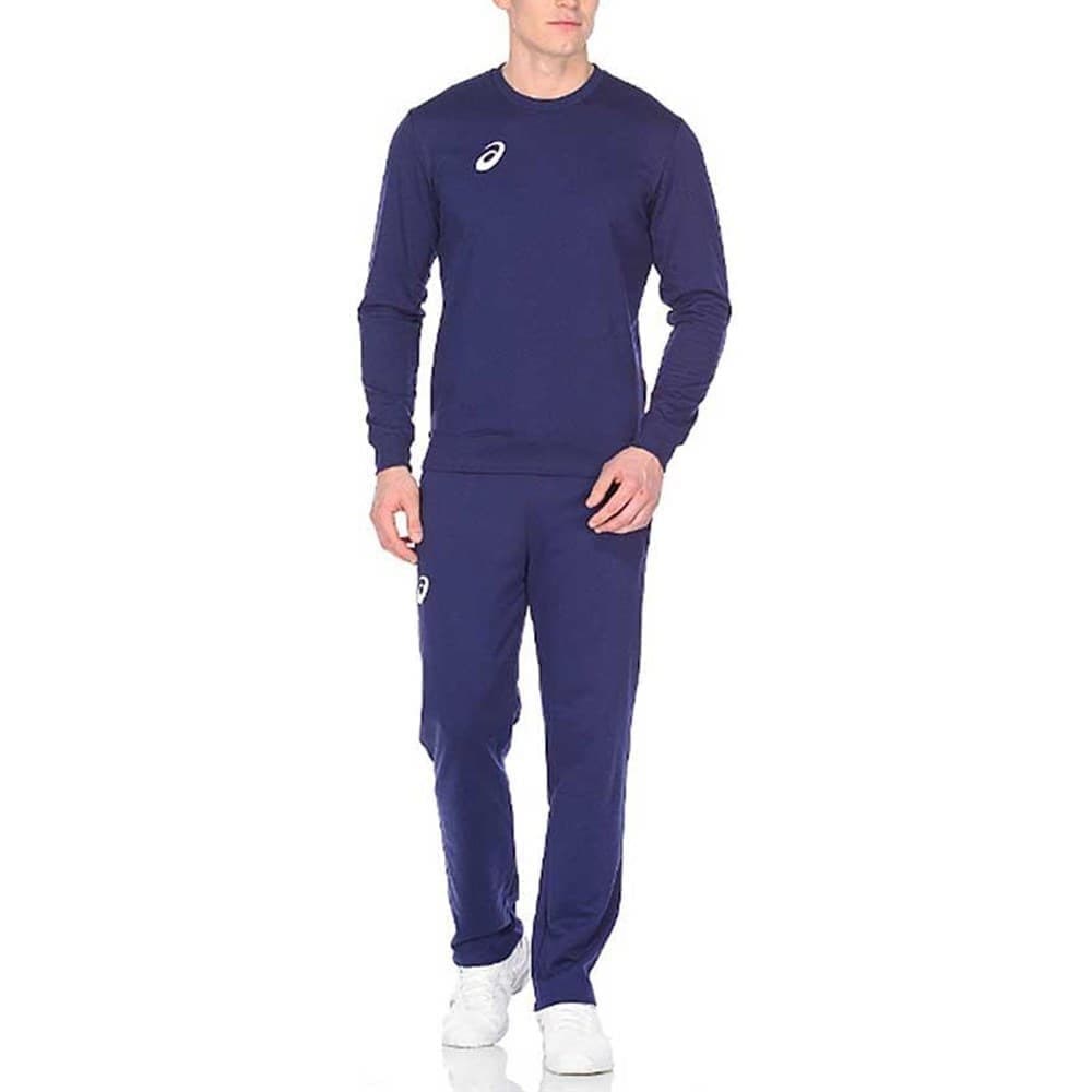 Купить оптом Костюм спортивный (толстовка+брюки) Asics MAN KNIT SUIT 156855-0891 STRONG NAVY Male 156855-0891 - фото 93487