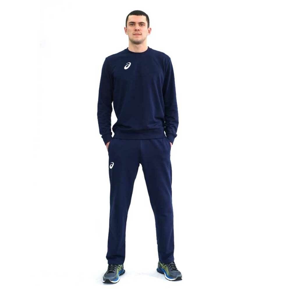 Купить оптом Костюм спортивный (толстовка+брюки) Asics MAN FLEECE SUIT 156856-0891 STRONG NAVY Male 156856-0891 - фото 93493