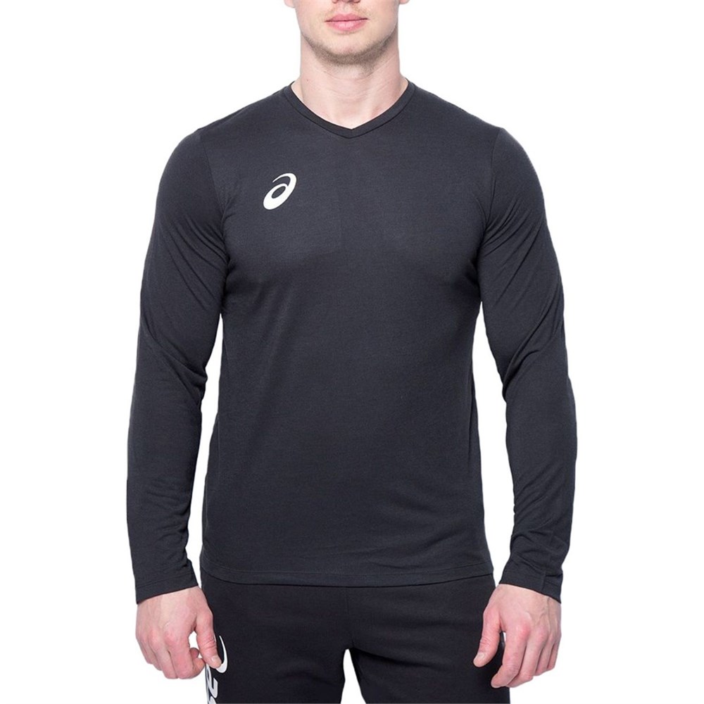 Купить оптом Лонгслив Asics MAN LONG SLEEVE TEE 156859-0904 PRF BLACK Unisex 156859-0904 - фото 93509