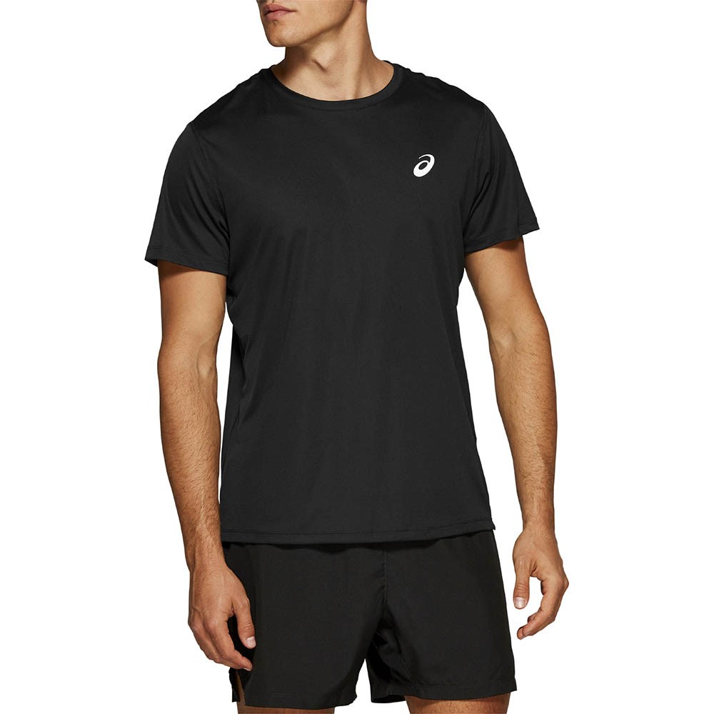 Купить оптом Футболка Asics SILVER SS TOP 2011A006-001 PRF BLACK Male 2011A006-001 - фото 93529