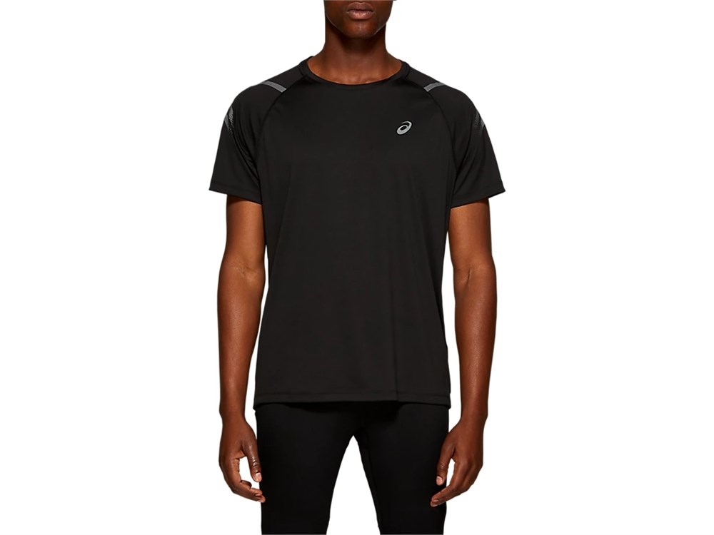Купить оптом Футболка Asics ICON SS TOP SP 2011A259-001 BLACK Male 2011A259-001 - фото 93548