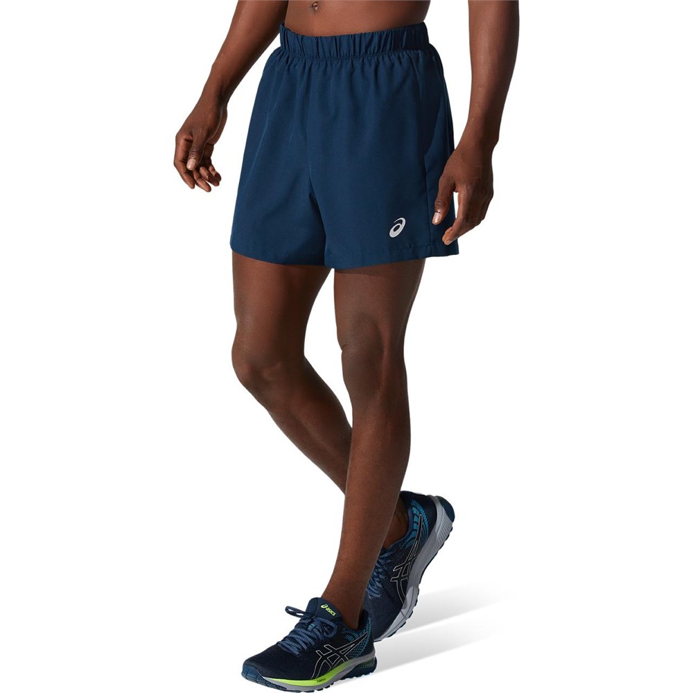 Купить оптом Шорты Asics KATAKANA 5IN SHORT 2011A952-401 FRENCH BLUE Male 2011A952-401 - фото 93584