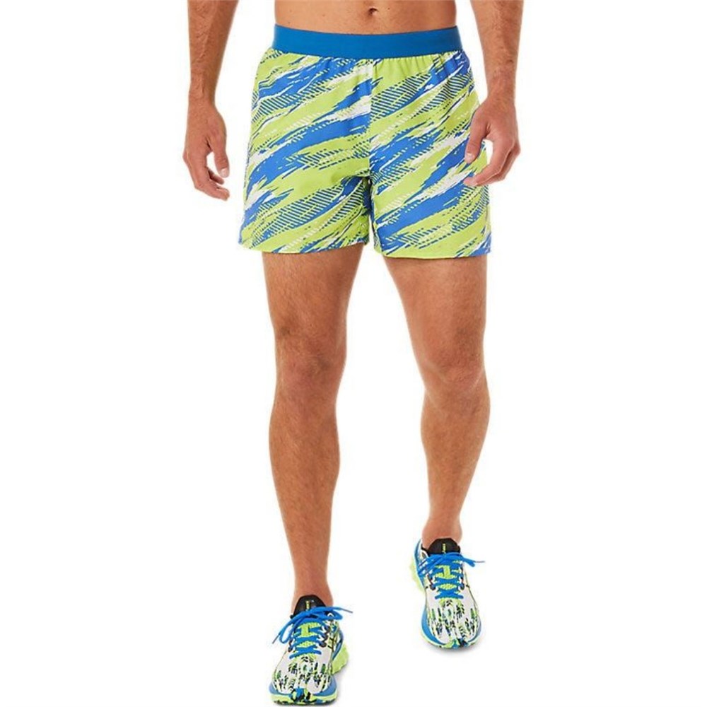 Купить оптом Шорты Asics COLOR INJECTION SHORT 2011C369-301 GREEN Male 2011C369-301 - фото 93641