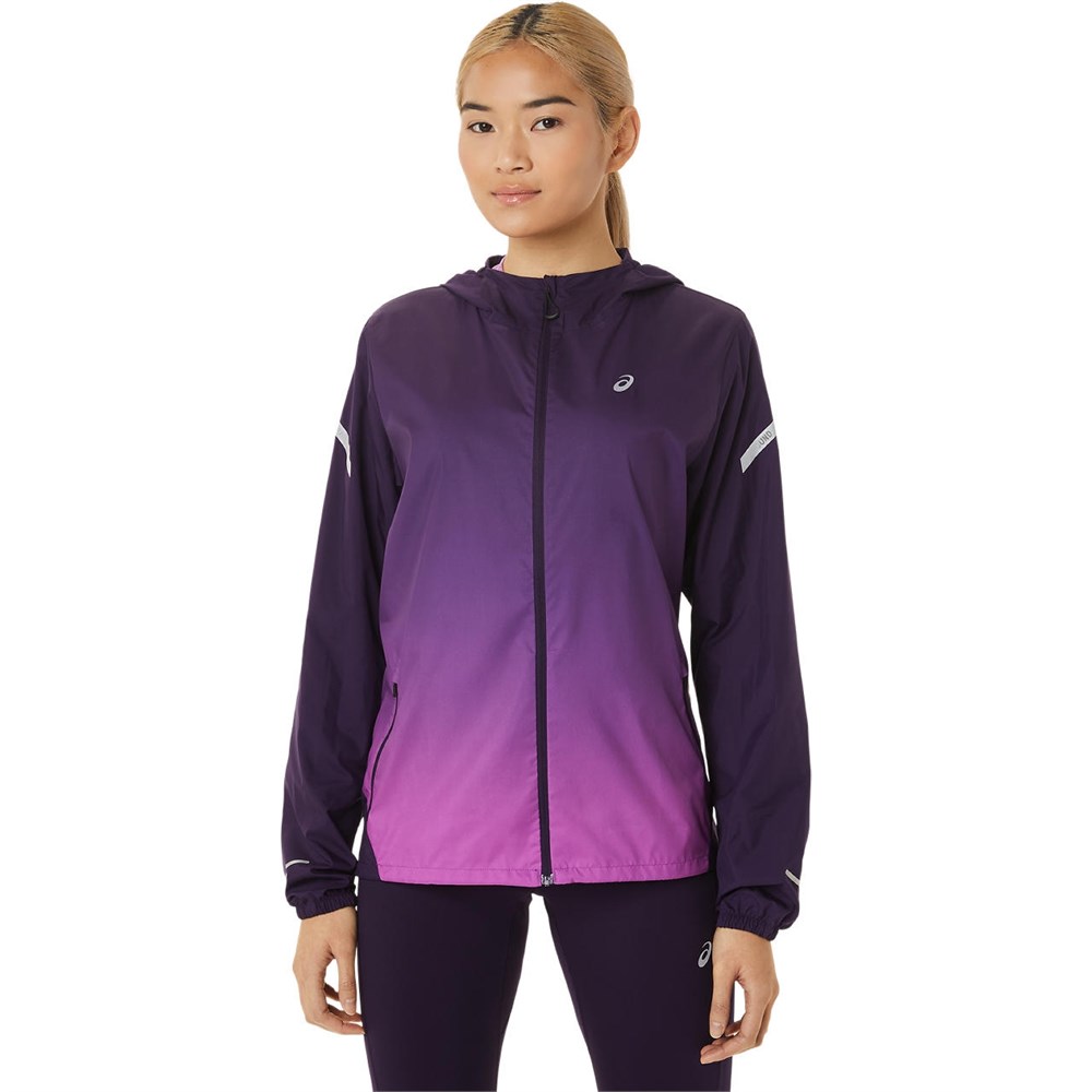 Купить оптом Ветровка Asics LITE-SHOW Куртка 2012C574-500 ORCHID Female 2012C574-500 - фото 93801