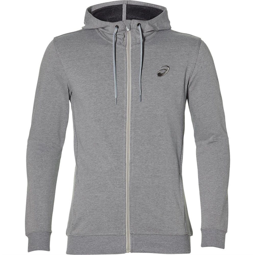 Купить оптом Худи Asics ASICS CHEST LOGO FZ HOODIE 2031A974-020 MID GREY Male 2031A974-020 - фото 93810