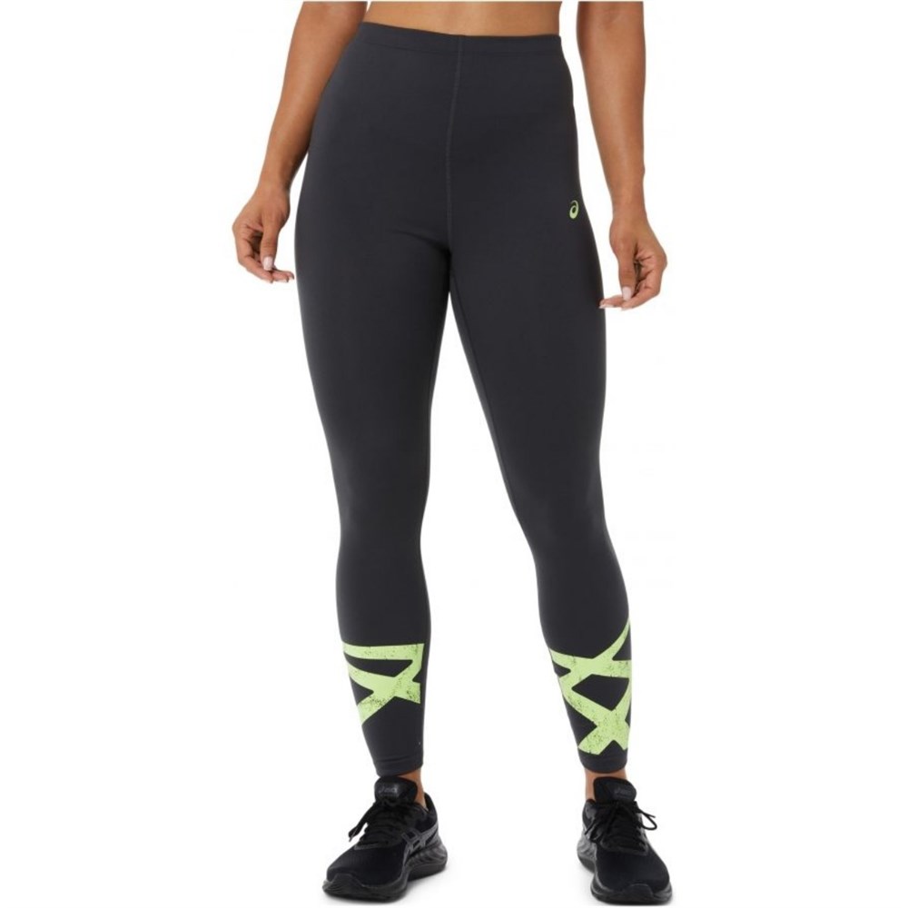 Купить оптом Тайтсы Asics TIGER TIGHT 2032C291-020 GREY/LIME GREEN Female 2032C291-020 - фото 93902