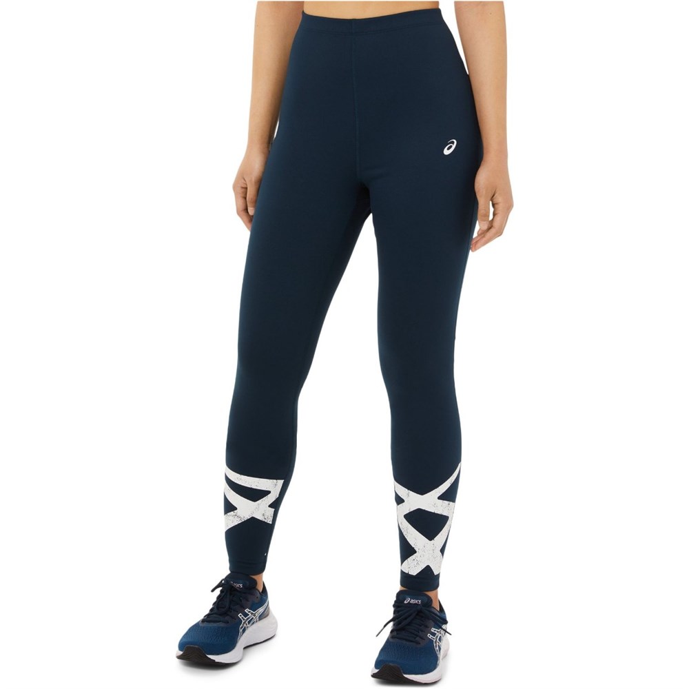 Купить оптом Тайтсы ASICS TIGER TIGHT 2032C291-400 Dark blue Female 2032C291-400 - фото 93904