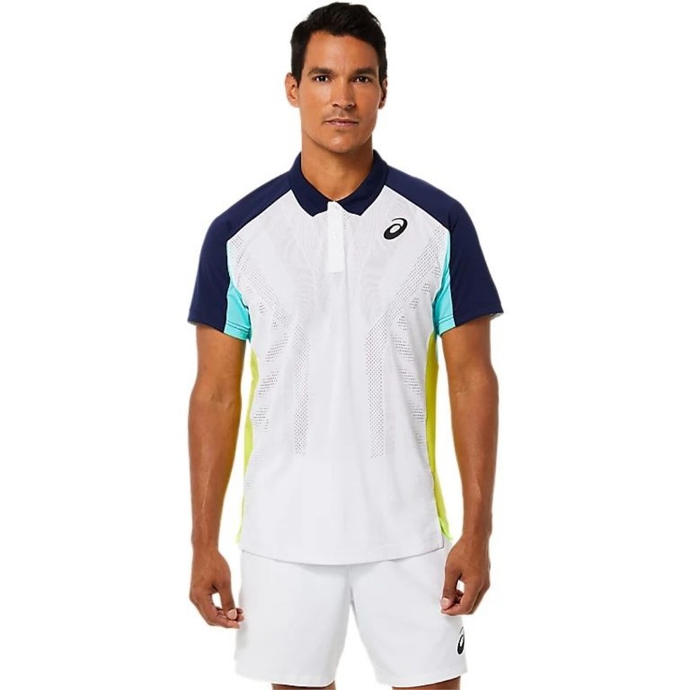 Купить оптом Поло Asics MEN MATCH POLO-SHIRT 2041A193-101 WHITE/MINT Male 2041A193-101 - фото 93964