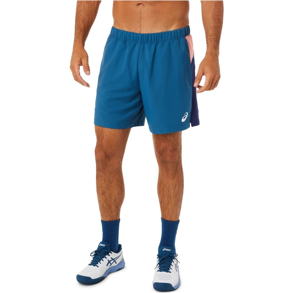 Купить оптом Шорты Asics MEN COURT CB SHORT 2041A199-401 LIGHT INDIGO Male 2041A199-401 - фото 93972