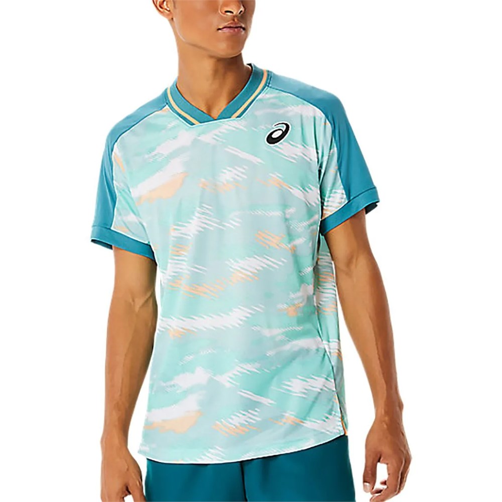 Купить оптом Футболка Asics MEN MATCH GRAPHIC SS TOP 2041A228-302 MISTY PINE Male 2041A228-302 - фото 93974