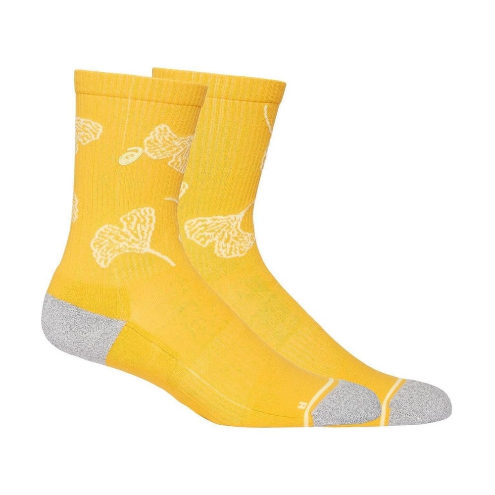 Купить оптом Носки Asics RUNKOYO CREW SOCK 3012A039-750 TIGER YELLOW Female I 3012A039-750 - фото 94054