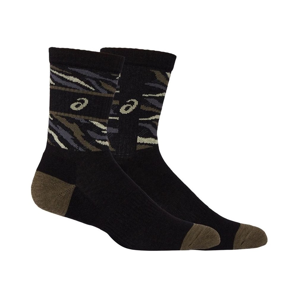 Купить оптом Носки Asics 2PPK TIGER CAMO SOCK 3033B561-020 BLACK/MANTLE GREEN Unisex 3033B561-020 - фото 94093
