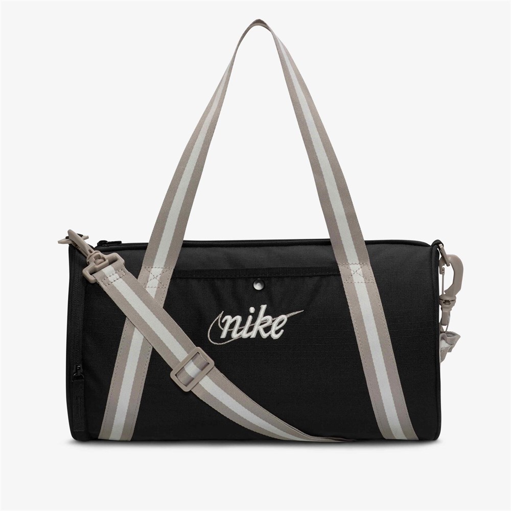 Купить оптом Сумка Nike NK HERITAGE DUFF - RETRO BLACK/COLLEGE GREY/SUMMIT WHITE Unisex 1SIZE DR6261-014 - фото 95065