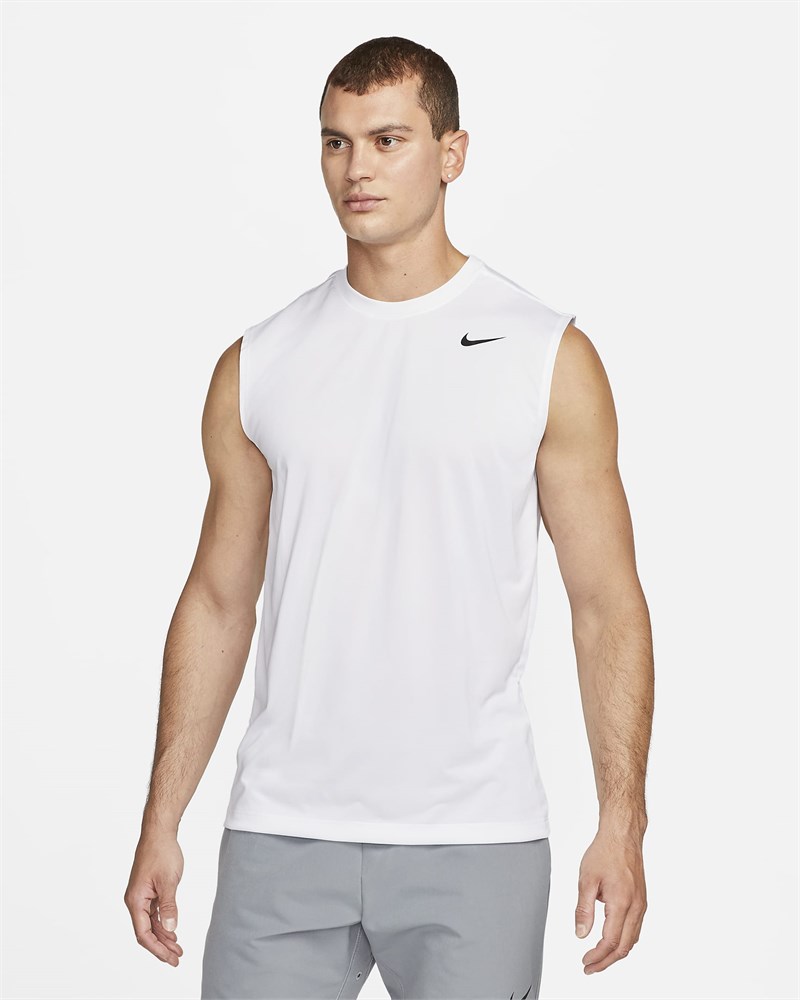 Купить оптом Майка Nike M NK DF TEE RLGD SL RESET WHITE/BLACK MENS XL DX0991-100 - фото 95084