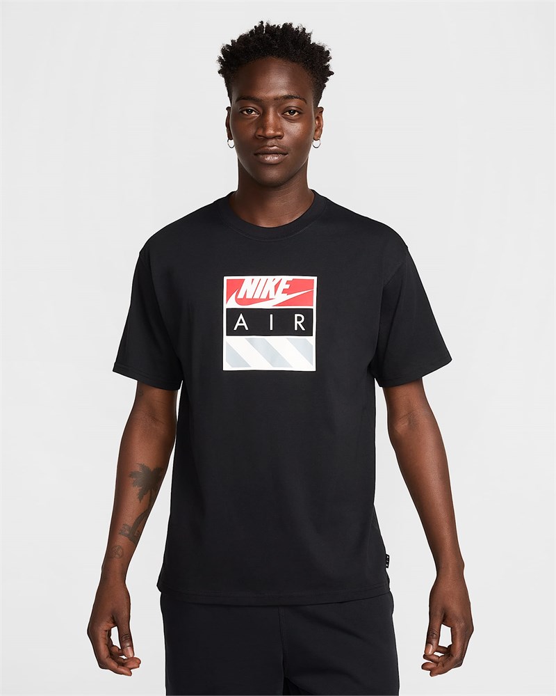 Купить оптом Футболка Nike M NSW TEE M90 NK AIR SP25 1 BLACK MENS 2XL HJ0578-010 - фото 95353