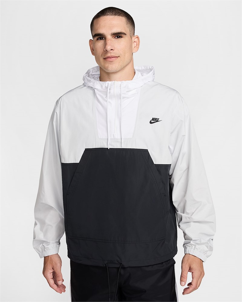 Купить оптом Куртка Nike M NK CLUB MARINA ANRK GFX PHOTON DUST/BLACK/WHITE/BLACK MENS L HJ1957-025 - фото 95357