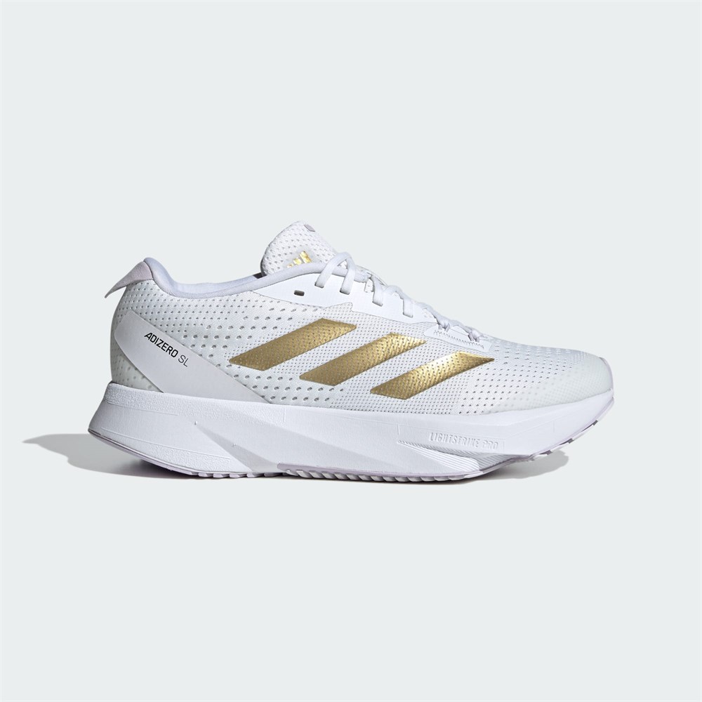 Купить оптом Кроссовки Adidas ADIZERO SL W ID6934 white/gold met/dash grey Female ID6934 - фото 95584
