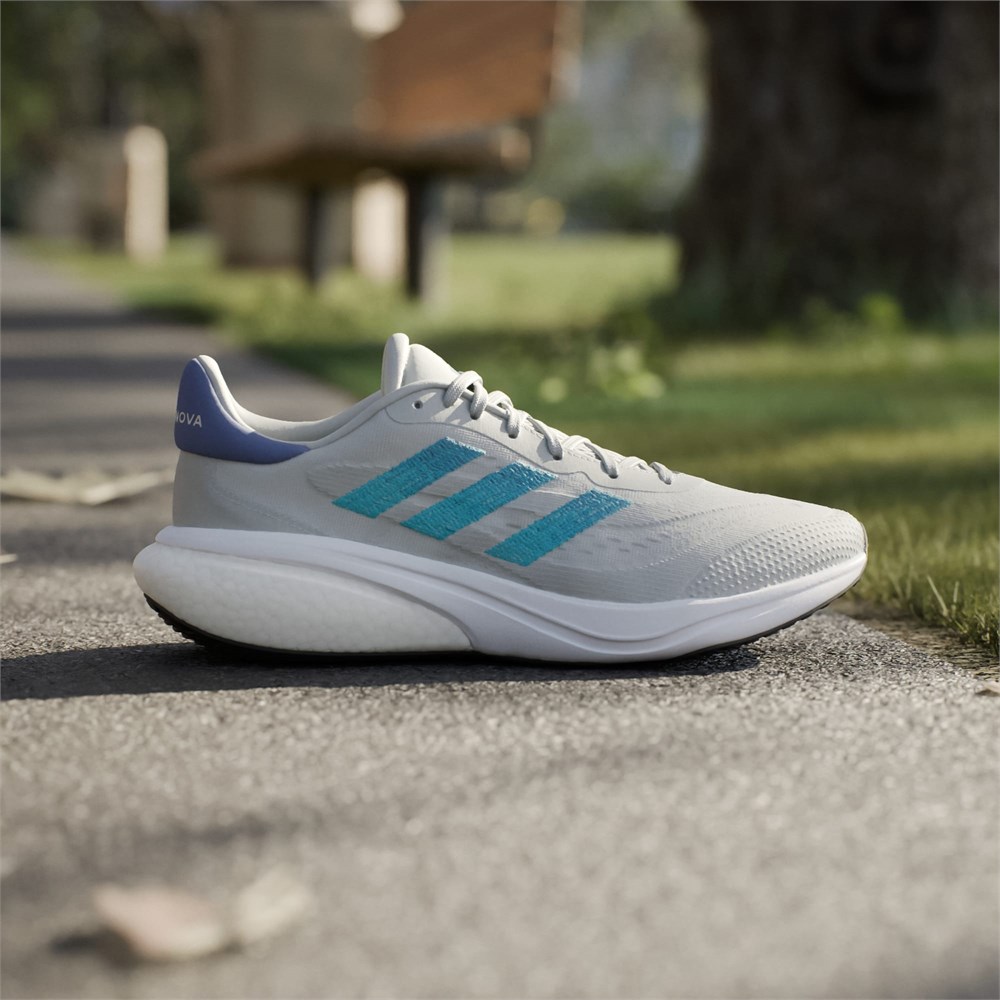 Купить оптом Кроссовки Adidas SUPERNOVA 3 IE4368 silver/lucid cyan/flash aqua Male IE4368 - фото 95632