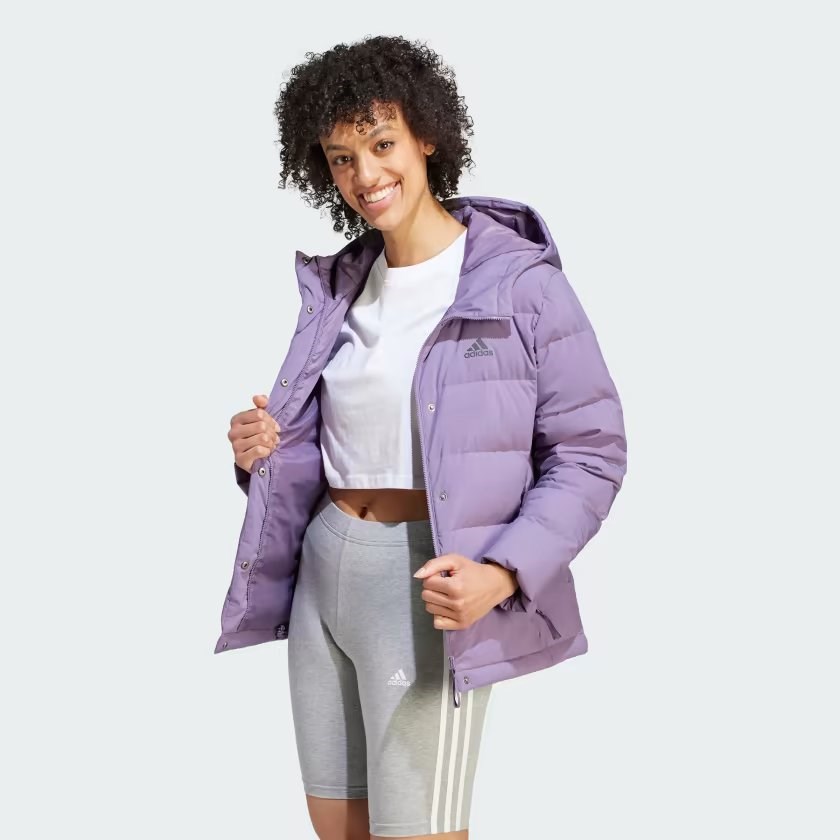 Купить оптом Куртка Adidas W HELIONIC HO J IK3181 shadow violet Female IK3181 - фото 95885