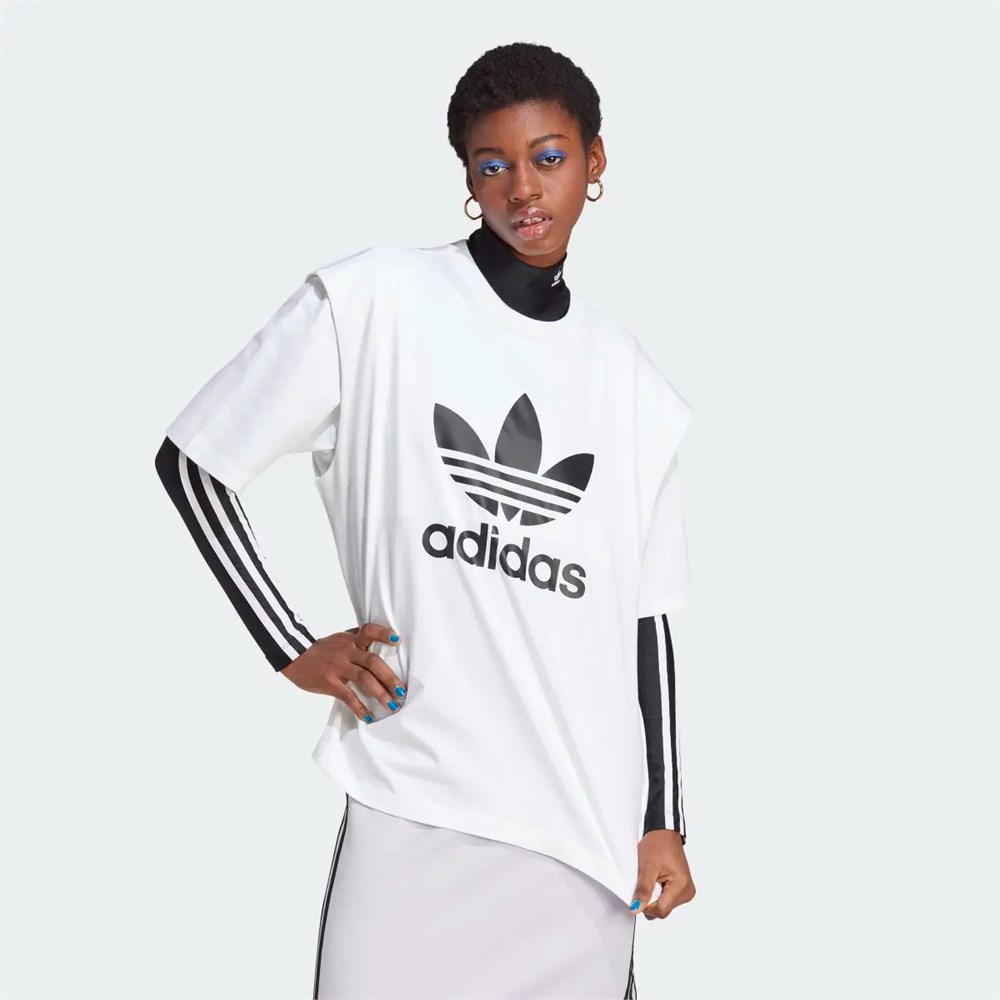Купить оптом Футболка Adidas Large Logo Print Sports IC8806 IC8806 - фото 96278