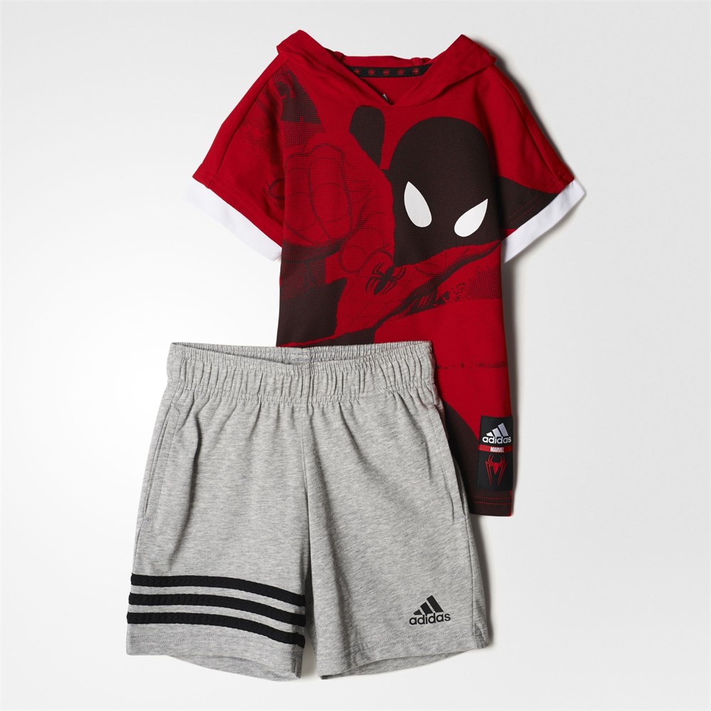 Купить оптом Костюм Adidas LB DY SM SU SETSCARLE/WHITE BP9464 Kids 104 BP9464 - фото 96747