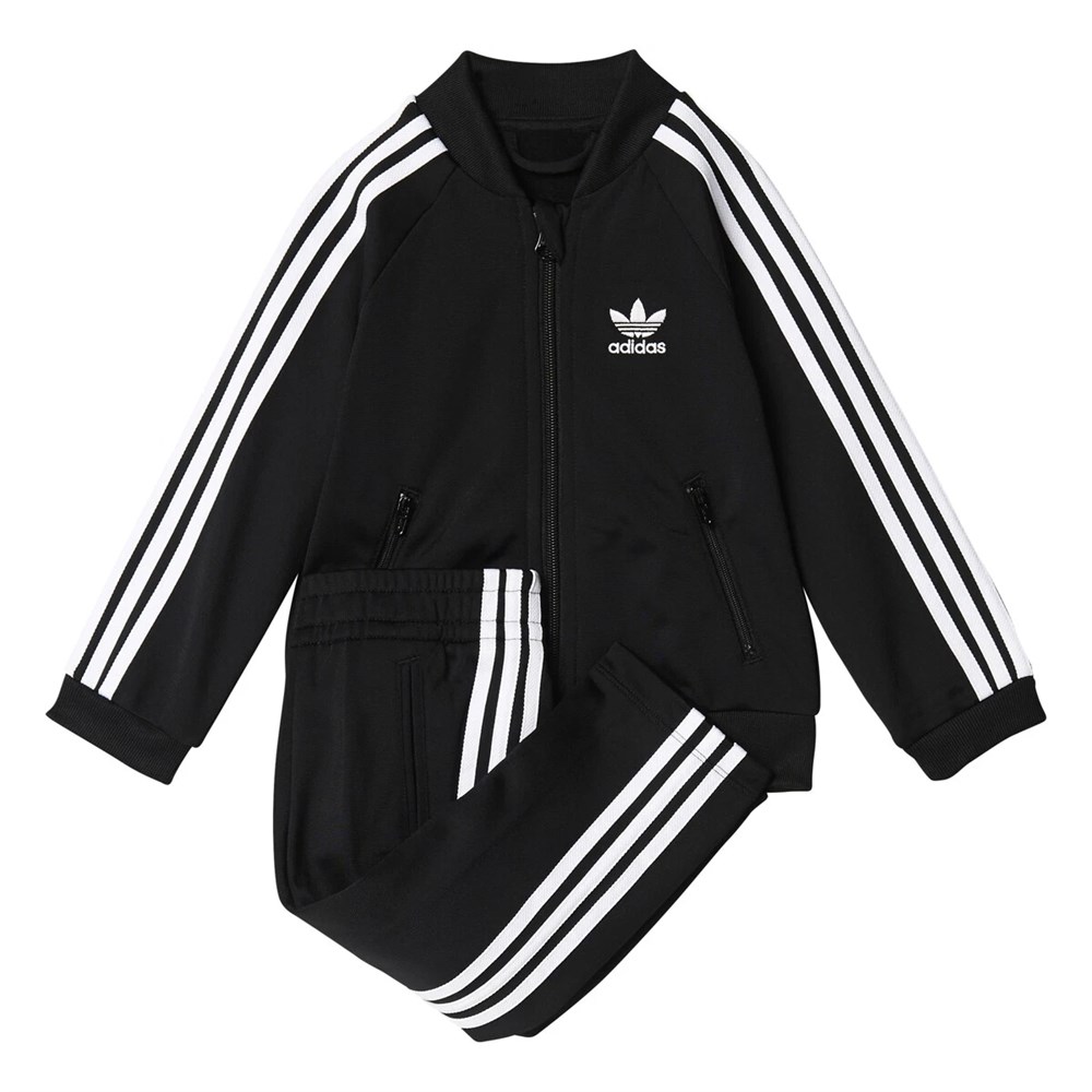 Купить оптом Костюм Adidas I SSTBLACK/WHITE BR9187 Kids 80 BR9187 - фото 96776