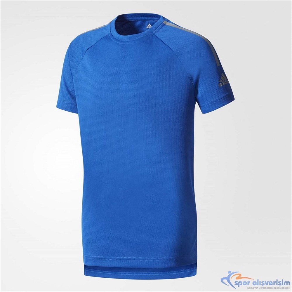 Купить оптом Футболка Adidas YB TR COOL TEE CROYAL/BLACK CE5797 Kids 128 CE5797 - фото 96794