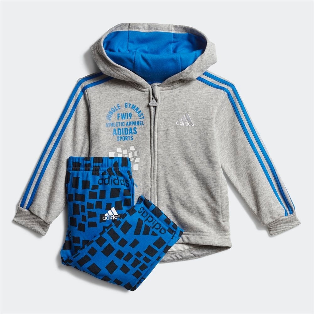 Купить оптом Костюм Adidas I GR FZHD J FT MGREYH/BLUE ED1146 Kids 68 ED1146 - фото 96894