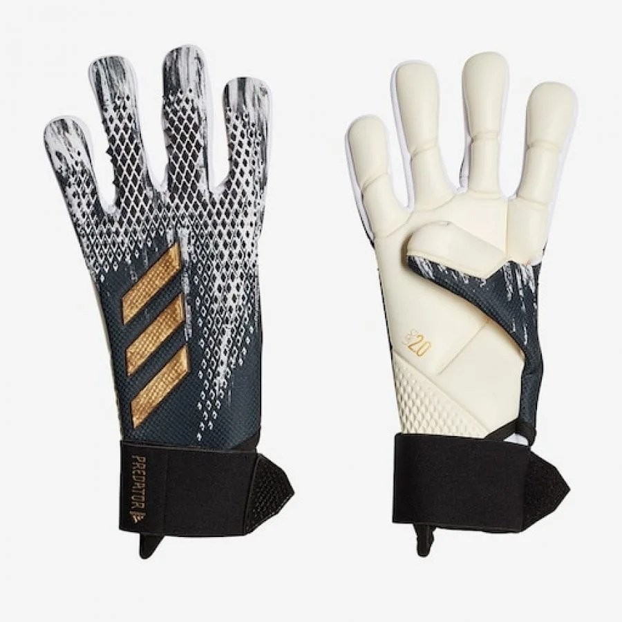 Купить оптом Вратарские перчатки Adidas PRED GL COM BLACK/WHITE/GOLDMT FS0409 Unisex 6 FS0409 - фото 96945