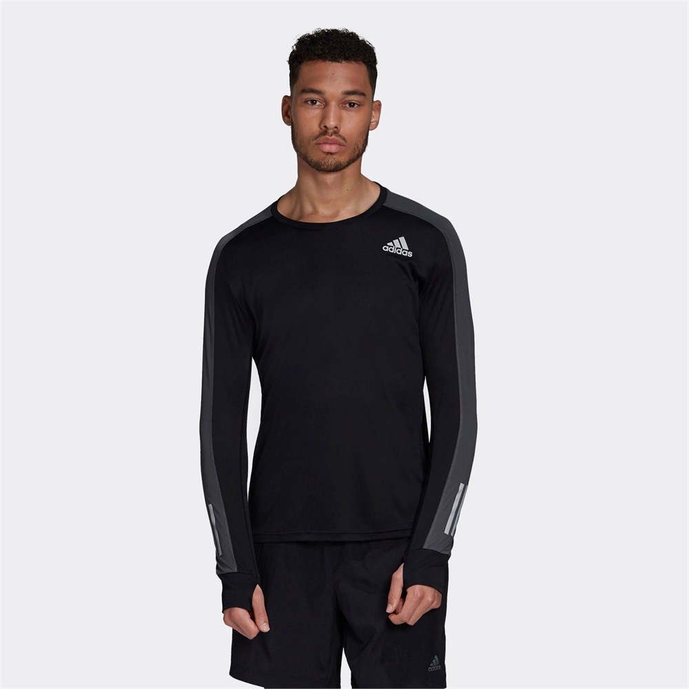 Купить оптом Лонгслив Adidas OTR LS M BLACK/GRESIX FS9812 Male FS9812 - фото 96950