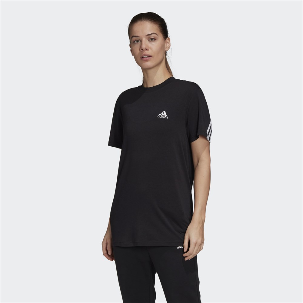 Купить оптом Футболка Adidas W MH 3S SS TEE BLACK GH3798 Female GH3798 - фото 96961