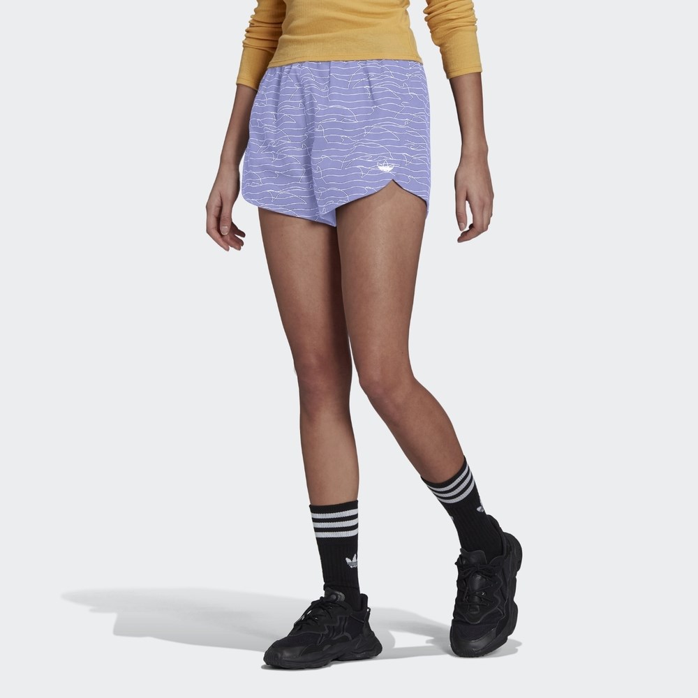 Купить оптом Шорты Adidas SHORTS LPURPL/WHITE GN4468 Female 34 GN4468 - фото 96990