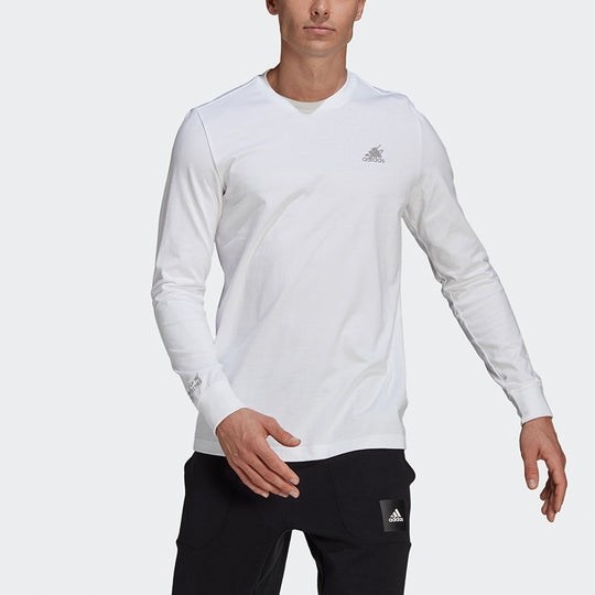 Купить оптом Лонгслив Adidas SCRIBBLE LS M WHITE GN6856 Male GN6856 - фото 96992