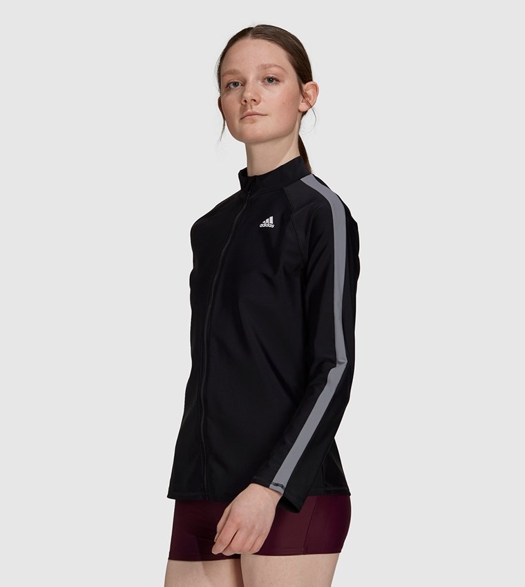 Купить оптом Лонгслив Adidas W RASHGD LS BLACK/GREY GT5060 Female GT5060 - фото 97023