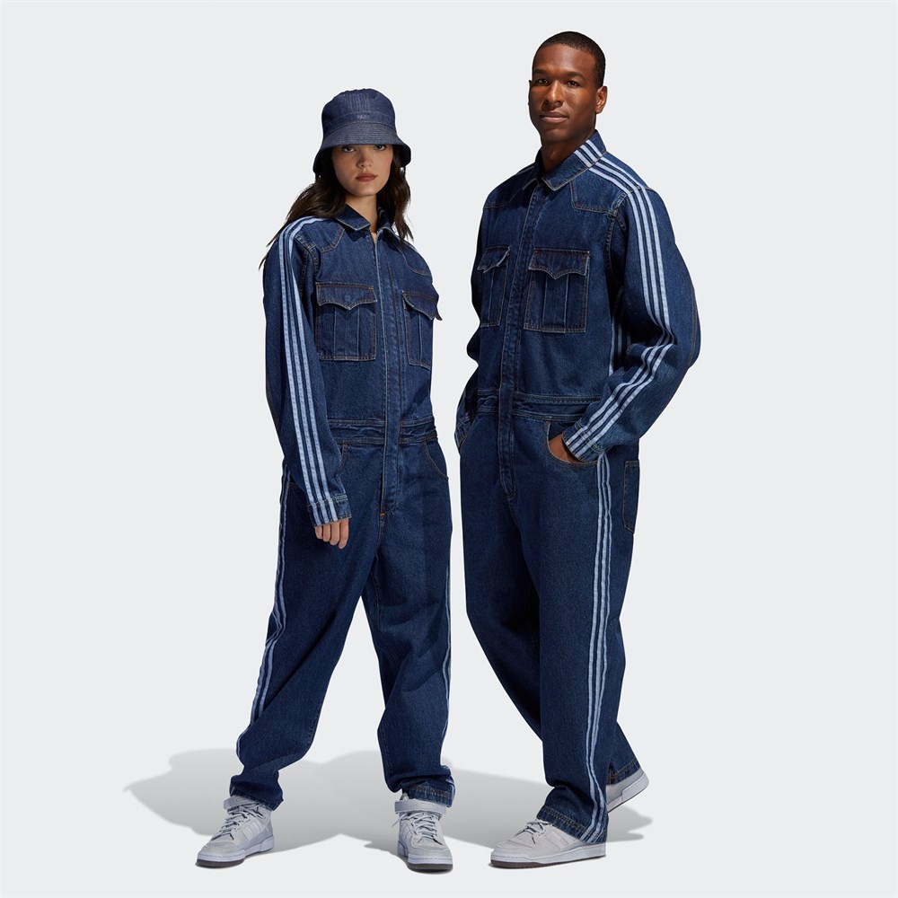 Купить оптом Комбинезон джинсовый Adidas IVP DNM SNAP SUDRKDEN HF8290 Unisex 2XS HF8290 - фото 97161