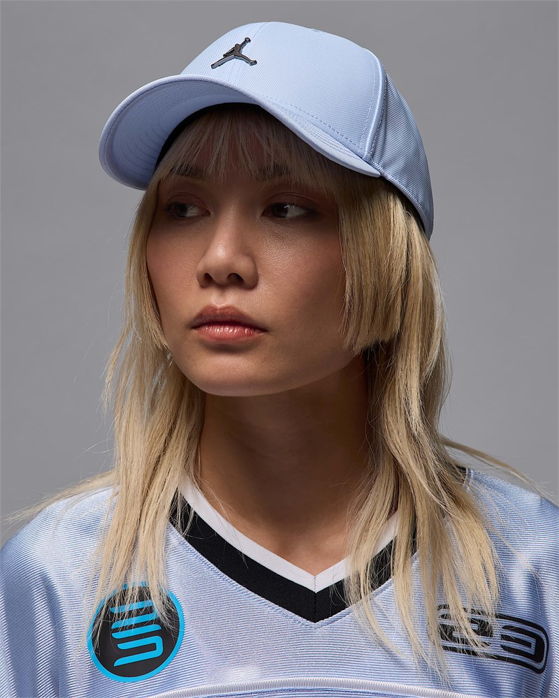 Купить оптом Кепка Nike U JORDAN RISE CAP S CB MTL JM HYDROGEN BLUE/GUNMETAL Unisex/XL HM5750-407 - фото 97171
