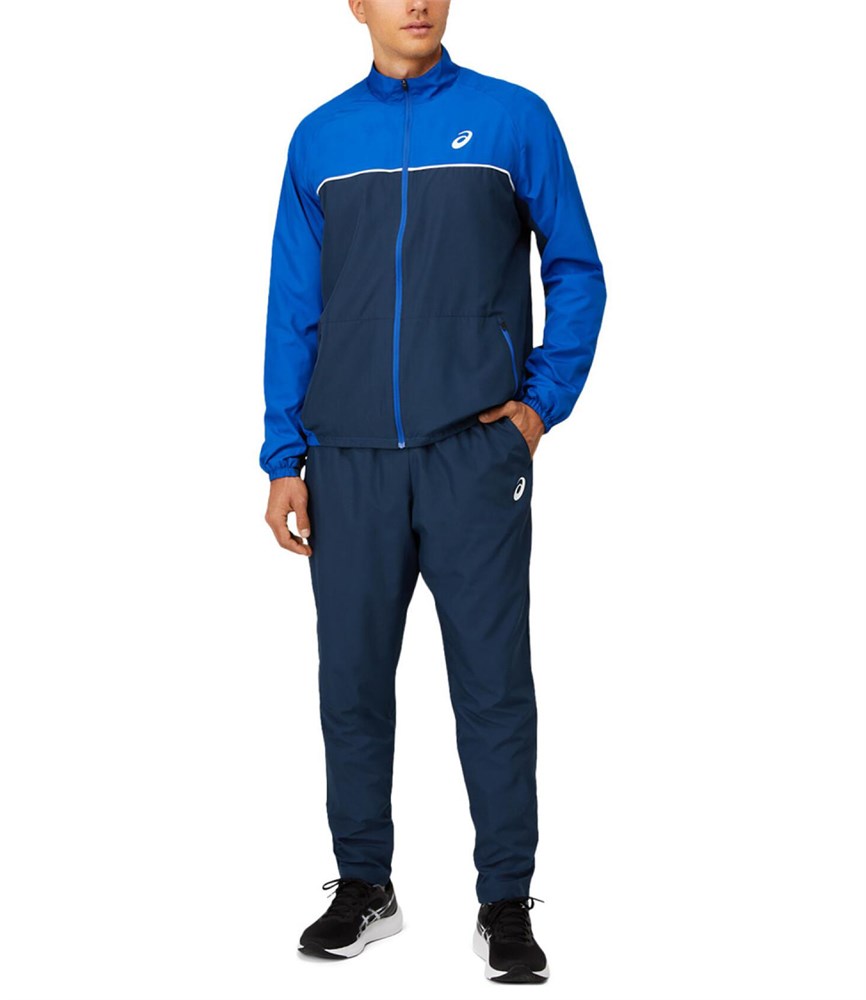 Купить оптом Костюм спортивный (толстовка+брюки) Asics MATCH SUIT M 2031C505-400 FRENCH BLUE/ASICS BLUE Male 2031C505-400 - фото 98335