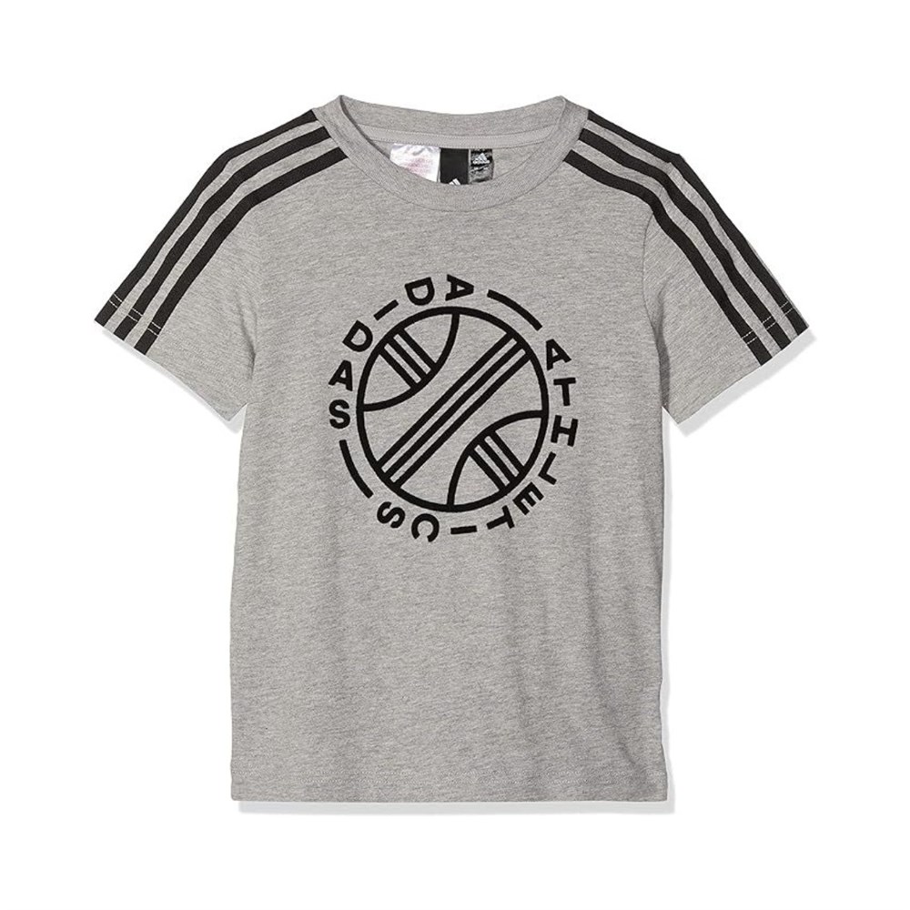 Купить оптом Футболка Adidas YB ID GRAPHIC TMGREYH DJ1636 Kids 164 DJ1636 - фото 98356