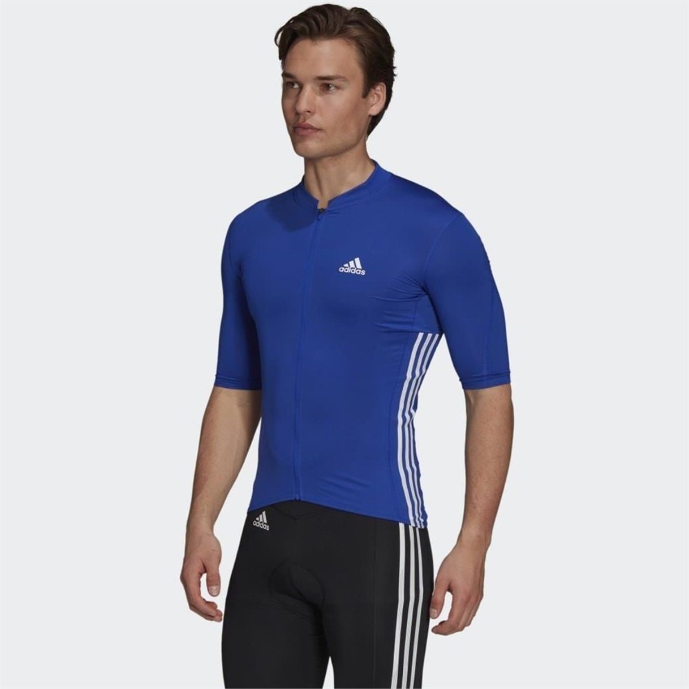 Купить оптом Футболка Adidas THE JERSEY M BOBLUE/WHITE GT6615 Male GT6615 - фото 98415
