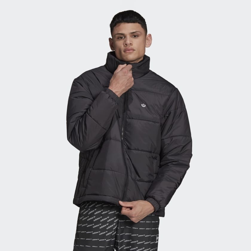 Купить оптом Куртка утепленная Adidas PAD STAND PUFF BLACK H13551 Male H13551 - фото 98431
