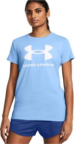 {{photo.Alt || photo.Description || 'Купить оптом Футболка Under Armour W SPORTSTYLE LOGO SS 1356305-465'}}