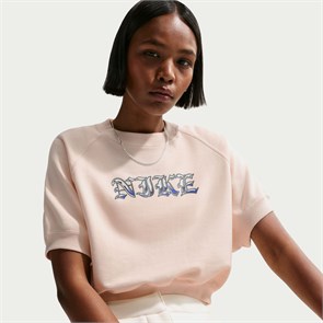 Купить оптом Толстовка Nike W NSW STREET SS GX FLC CREW IF0330-103 IF0330-103