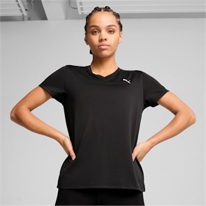 Купить оптом Puma Футболка Спорт. Назнач. W Tad Essential Vneck Tee, 52589001 52589001
