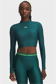 Купить оптом Лонгслив Under Armour HeatGear Crop Mock LS 6012691-338 6012691-338